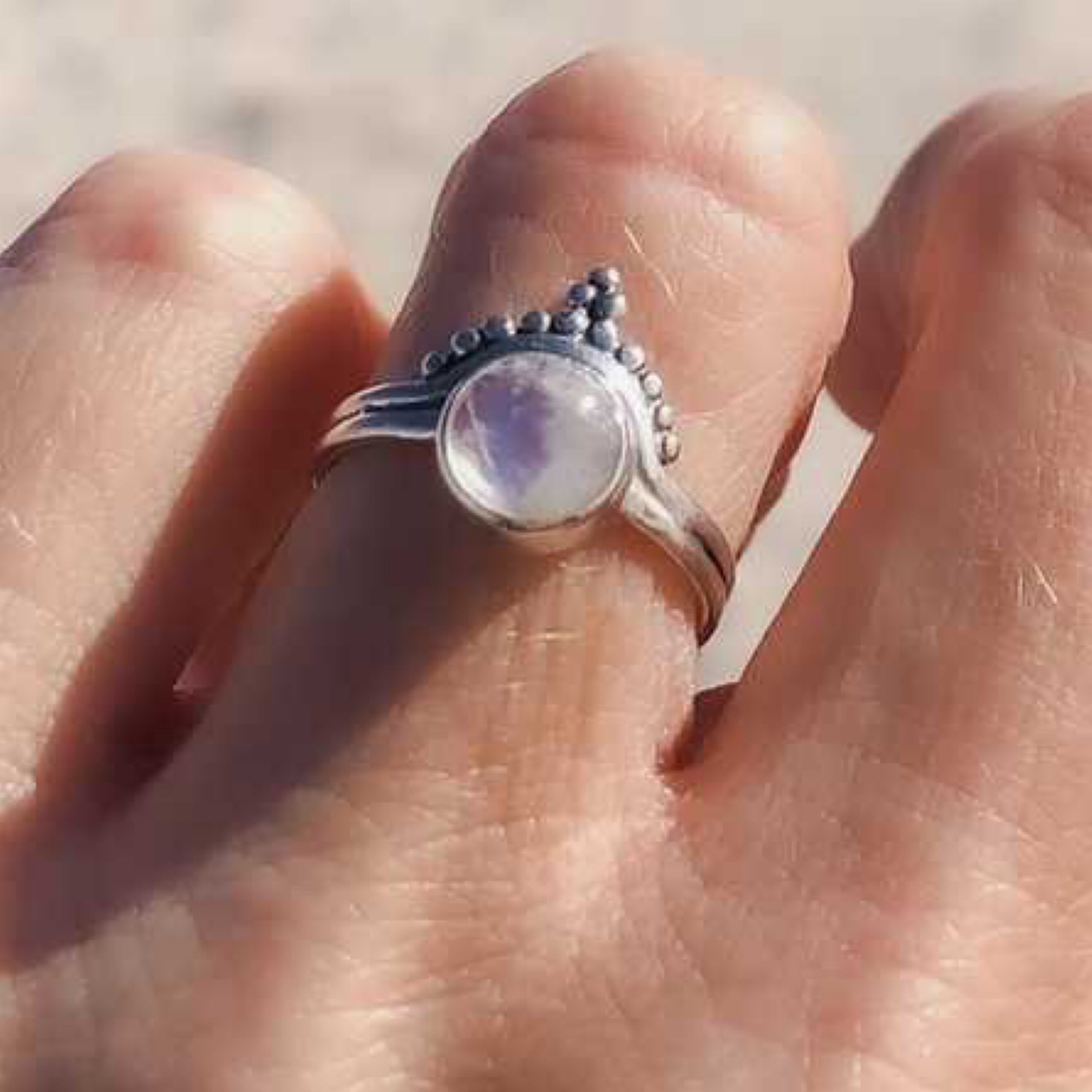 Princess cut moonstone shop